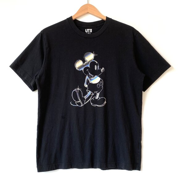 Uniqlo x Disney Unisex Mickey Stands Short Sleeve UT Graphic T-Shirt Size M - Picture 1 of 8